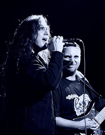 Marco with James LaBrie