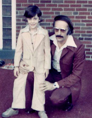 Young Richie and his Dad